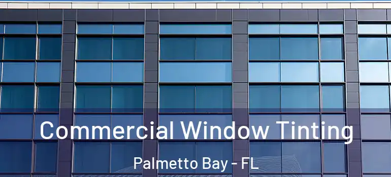  Commercial Window Tinting Palmetto Bay - FL