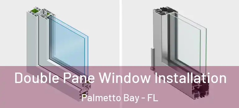  Double Pane Window Installation Palmetto Bay - FL