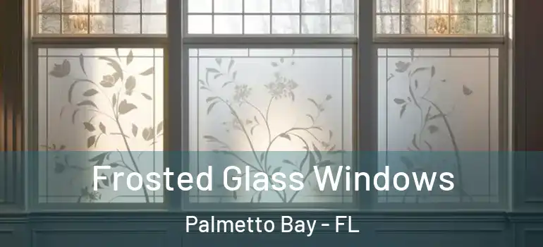  Frosted Glass Windows Palmetto Bay - FL