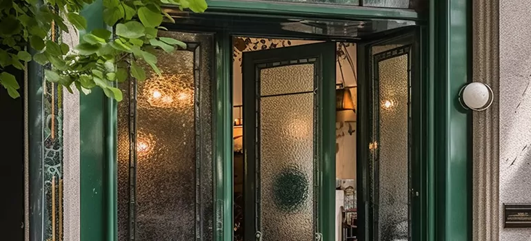 Frosted Pantry Door in Palmetto Bay, FL