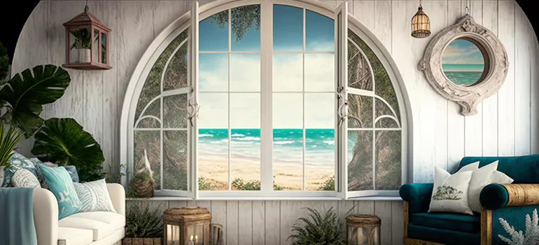 Interior Half-round Windows in Palmetto Bay, FL