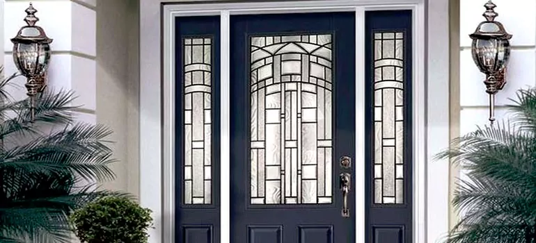 Stained Glass Door Panels in Palmetto Bay, FL