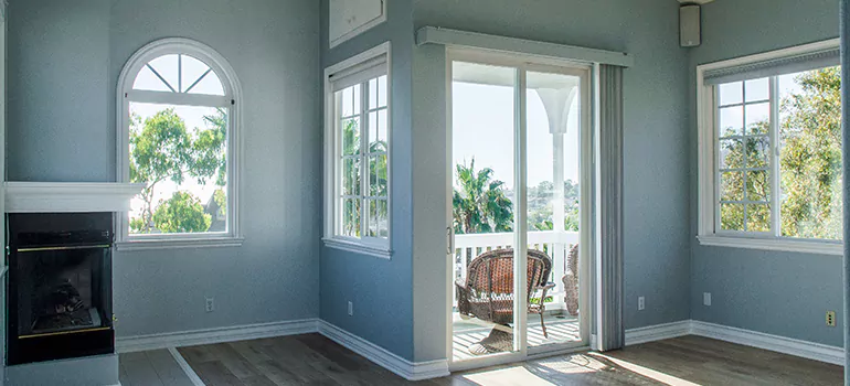 Tempered Glass Sliding Door inPalmetto Bay, FL