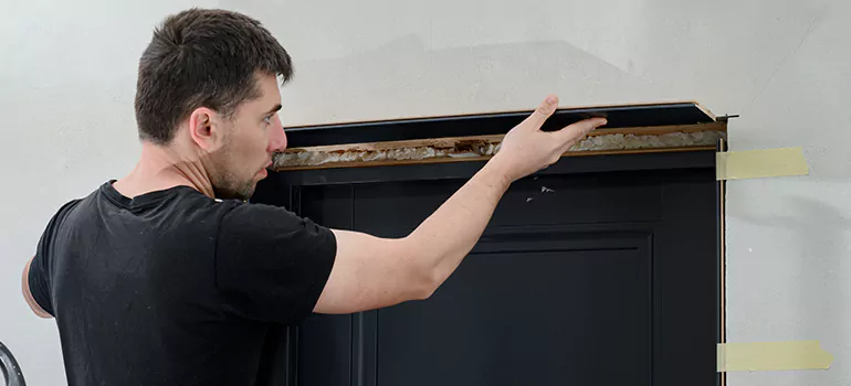 Wood Door Hole Repair in Palmetto Bay, FL