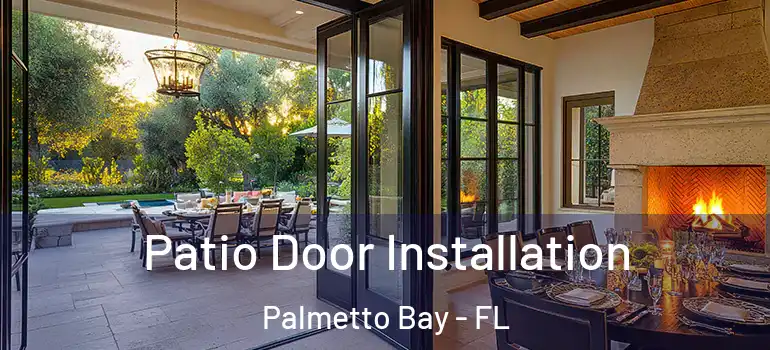  Patio Door Installation Palmetto Bay - FL