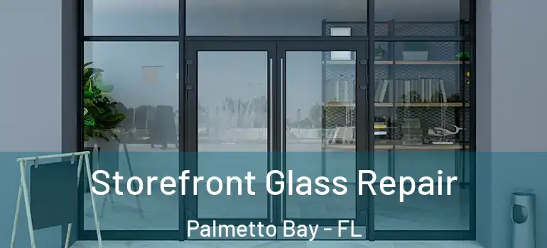  Storefront Glass Repair Palmetto Bay - FL