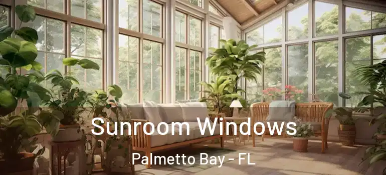  Sunroom Windows Palmetto Bay - FL
