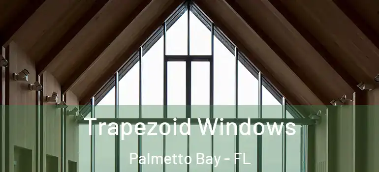 Trapezoid Windows Palmetto Bay - FL