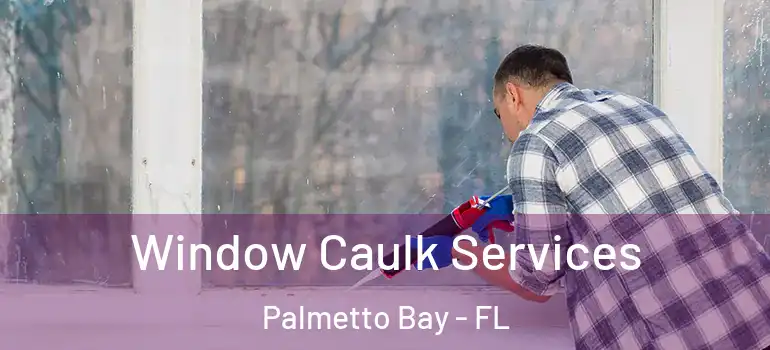  Window Caulk Services Palmetto Bay - FL
